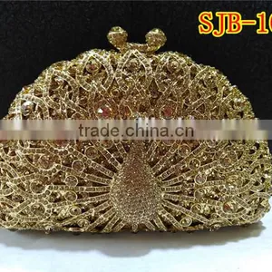 Wedding Crystal Handbag With Rhinestone in Very Pretty Appearance Durable in Use thumbnail-2
