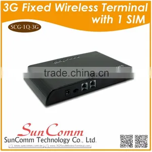 SCG-1Q-3G WCDMA to Analog Converter 3G WCMDA Fixed Cellular Terminal With 1 Sim thumbnail-2