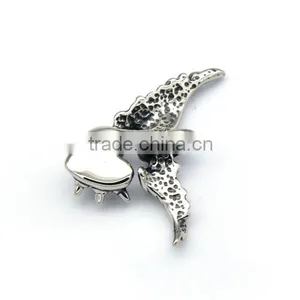 2017 New Style Pendant Jewelry Stainless Steel Gothic Animal Pendant Mens Fancy Pendant thumbnail-3