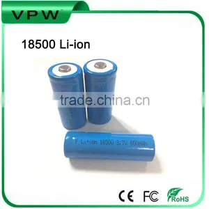 3.7V 1200mAh High Quality Rechargeable Icr 18500 Li-ion Battery thumbnail-2