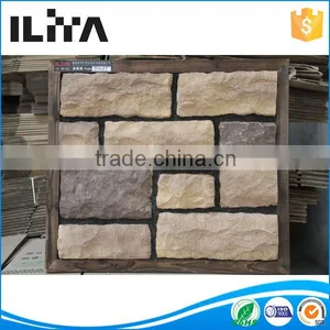 Modern and Elegant in Fashion White Cement Artificial Exterior Stone Wall Tiles Paneling Artificial Stone Fence thumbnail-4