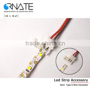 10mm 4 Pin RGB Solderless 5050 Led Strip Connector thumbnail-1