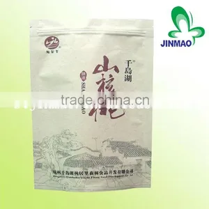 High Quality Resealable Plastic Zipper Bag/Concise Kraft Paper Bag/printed Resealable Food Grade Plastic Bags thumbnail-1
