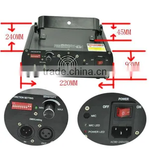 150mW Cyan Single Laser Party Light thumbnail-2