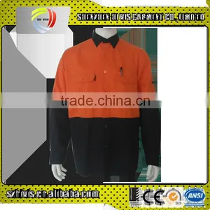 Reflective Cloth Supplier Low Price Waterproof 100% Cotton Work Shirts thumbnail-1