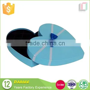 Recyclable Christmas Decorations Paperboard Heart Shape Chocolate Packaging Box thumbnail-3