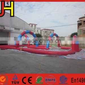 Best Popular Inflatable go Kart Track Inflatable Race Track Outdoor Race Track thumbnail-5