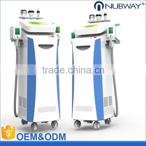Skin Tightening 5 Handles Cryolipolysis Cool Shaping Fat Freezing Machine Cavitation RF Cryolipolysis Slimming Machine 500W thumbnail-1
