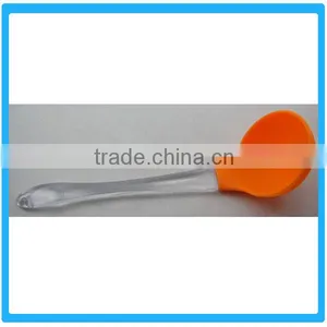 Food Grade Big Serving Spoon Silicone Soup Spoon Colorful Spoon thumbnail-1