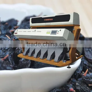 Low Price Excellent Quality High Output 384 Channels CE Certificated Black Currant Ccd Color Sorter Machine thumbnail-1