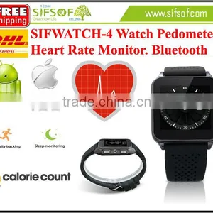 SIFWATCH-4 Heart Rate Monitor Watch Pedometer, Calorie Counter, Sleep Monitoring, Acitvity Tracking thumbnail-1