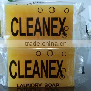 Yellow Transparent Laundry Soap Bar thumbnail-1