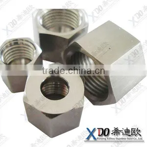 Alloy800 UNS N08800 EN1.4558 Fasteners Hex Heavy Nut thumbnail-2