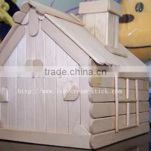 China Heilongjiang Supplier Wood Popsicle Stick House thumbnail-1