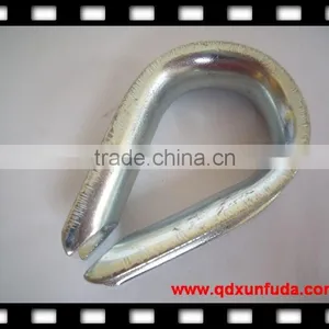 Galv DIN 6899 B Wire Rope Thimble thumbnail-1