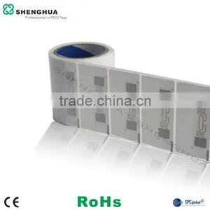 Printable PET Uhf Printable EPC CLASS1 GEN2 Alien Chip 860~961 MHZ RFID Smart Label for Aviation thumbnail-1