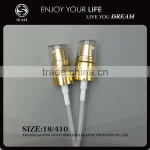 18mm Golden Aluminum Lotion Spray Pump thumbnail-1