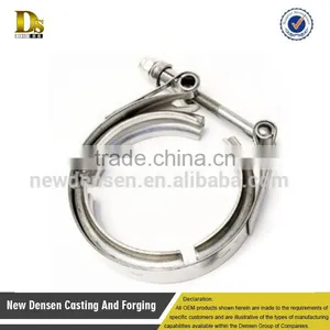 Procurement Section Popular Custom Stamping Metal Malleable Iron Oipe Clamp Fittings thumbnail-1