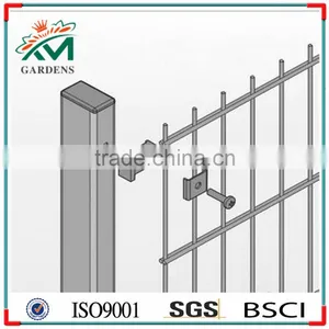Powder Coated Double Wire Fence, Commercial Metal Fence Panels thumbnail-6