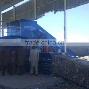 Automatic Cardboard Horizontal Baler/ Automatic Cardboard Baling Press Machine thumbnail-2