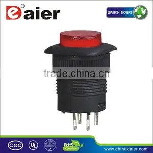 R16-504AD 16mm ON-OFF 12V Led Push Button Switch thumbnail-1