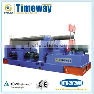 Mechanical Three Roller Symmetrical Plate Bending Rolling Machine thumbnail-2