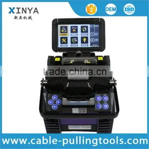 Mini Fiber Optic Splicing Machine Eloik ALK-80 Fiber Optic Machine With Fiber Optic Stripping Tool thumbnail-1