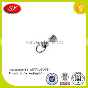 High Strength Custom Brass CNC Machining Various Type Metal Black Coating Clevis Pin Threaded thumbnail-2