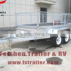 2015 Hot Dipped Galvanized Tandem Cage Trailer TC85 thumbnail-4