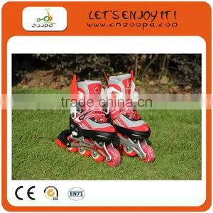 2014 Wholesale Adjustable Soft Ice Inline Skate Shoes thumbnail-1