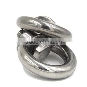 Factory Manufacturer SS304 AISI316 Din580 Din582 Lifting Eye Bolt and Nut thumbnail-5