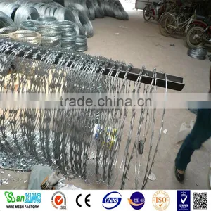 China Factory Price Razor Barbed Tape Wire thumbnail-2