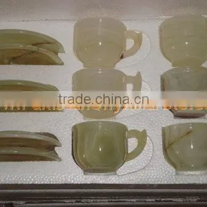 Buy Cheap NATURAL COLOR ONYX TEA SETS HANDICRAFTS thumbnail-2