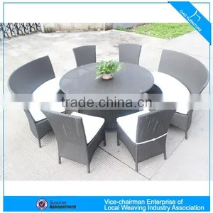Modern Hotel Large Round Rattan Dining Furniture(CF719) thumbnail-1
