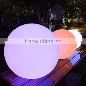 Battery Operated Garden Plastic Waterproof Led Moon Light Ball Outdoor Magic Decorative Pool Floating Ball Light thumbnail-1