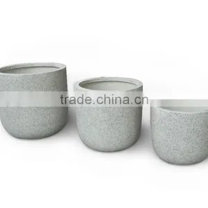 Sandstone Round Outside Garden Nursery Plant Pot thumbnail-3