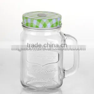 Water Bottles Drinkware Type and FDA,CE / EU,SGS Certification Glass Storage Jars thumbnail-2