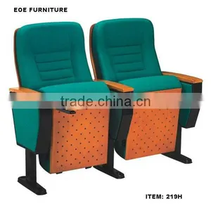 Public Area Folding Movie Theater Chairs 219H thumbnail-1