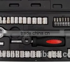 54 Piece 1/4" & 3/8" DR. Sockt Set thumbnail-2