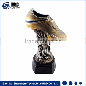 European Cup Sports Soccer Awards Resin Mini Shoe Trophy thumbnail-1