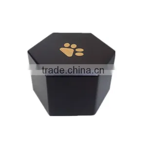 Paw Print Wood Cremation Urn for Cremation thumbnail-1