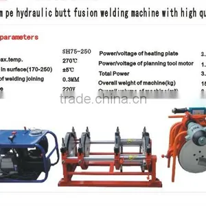 SH75-250mm PE Pipe Welding Machine thumbnail-1