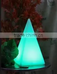 Rechargeable RGB Pyramid Led Decorative Lamp thumbnail-3