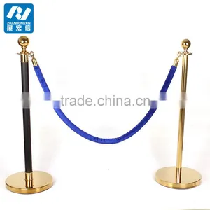 Museum Exhibition Barrier Stanchion,metal Pole Post Stand for Crowd Control thumbnail-3