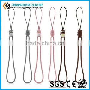 Christmas Gift Silicone Mobile Phone Single Custom Lanyard thumbnail-5