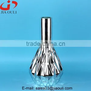 Quality Plating Silver Ceramic Flower Vases for Home Decor thumbnail-3