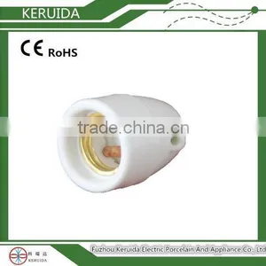 E27 High Quality Steatite Ceiling Pendant Porcelain Lampholder thumbnail-2