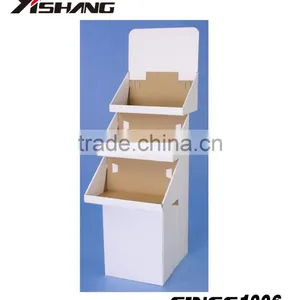 OEM ODM Cardboard Material Made Wine Display Stand thumbnail-1