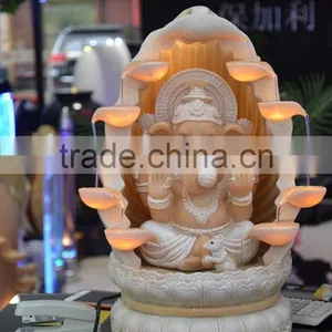 Lighting Buddha Statue Fountain Decor Indoor thumbnail-2