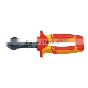 TEFLONANTI HIGH-VOLTAGE INSULATED BIG HEAD DIAGONAL PLIERS thumbnail-1